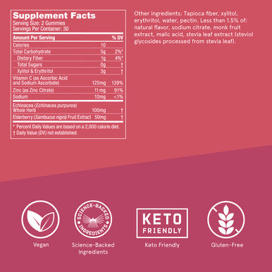 Bulletproof Vitamins A+D+K Gummies, Immune Gummies, And Unflavored Collagen Protein Powder Packets, Pack Of 15