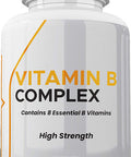 Vitamin B Complex - 180 High Strength Tablets 100 NRV% - 8 Essential B Vitamins - Vitamins B1, B2, B3, B5, B6, B12, Biotin & Folic Acid - UK Made Vegetarian & Vegan