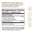 Solgar Standardized Full Potency Bilberry Berry Extract Vegetable Capsules 60 Count