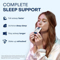 Healthycell Rem Sleep Aid Supplement For Adults - Liquid Gel Extra Strength Sleep Supplement With Melatonin Magnesium L-Theanine Gaba & Natural Calming Herbs - 30 Gel Packs Cherry Flavored