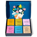 Thoughtfully Gourmet Best Mom Ever Tea Set Tea Sampler Includes 6 Flavors of Tea with Inspirational Quotes Great s for Mom Set of 90