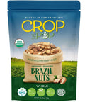 NUT CRAVINGS - Raw Brazil Nuts, Unsalted, No Shell, Whole, (16oz - 1 LB) Packed Fresh in Resealable Bag - Kosher Healthy Snack, Food Assortments