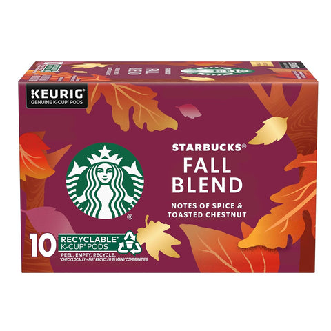 Starbucks K-Cup Coffee Pods, Medium Roast Coffee for Keurig Brewers, Holiday Blend, 100% Arabica, Limited Holiday Edition, 1 Box (32 Pods)