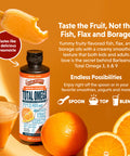 Barlean's Omega Swirl Total Omega 369 Orange Cream 16 Fl Oz