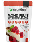 So Nourished Monk Fruit Sweetener with Erythritol Granular - 1:1 Sugar Substitute, Keto - 0 Calorie, 0 Net Carb, Non-GMO 2.5 Pounds