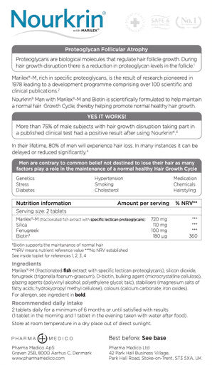 Nourkrin Daily Supplement for Man - Pack of 60