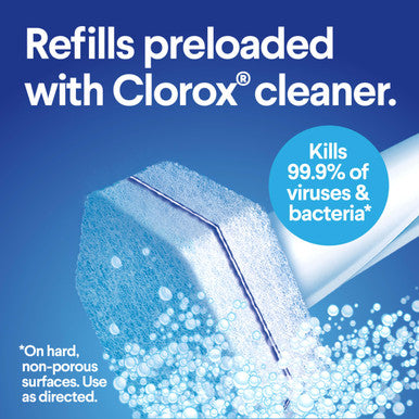 Clorox Toiletwand Disinfecting Refills Disposable Wand Heads 30 Count (Package May Vary)