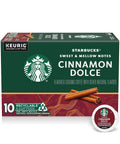 Starbucks K-Cup Coffee Pods, Caramel Naturally Flavored Coffee For Keurig Brewers, 100% Arabica, 1 Box (22 Pods)