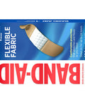 Band-Aid Flexible Fabric Adhesive Bandages 3/4 Inch X 3 Inches 100 Count (Pack Of 4)