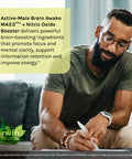 Irwin Naturals Brain Awake Max3 + Nitric Oxide Booster 60 Count