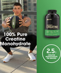 Optimum Nutrition Micronized Creatine Monohydrate Capsules Keto Friendly 2500Mg 200 Capsules