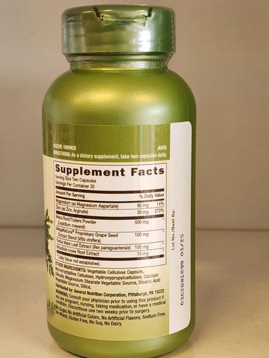 Gnc Herbal Plus Maca Complex Supplement, Vegetarian, Supports Sexual Wellness, 30 Servings