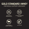 Optimum Nutrition Gold Standard 100% Whey Protein Powder Chocolate Peanut Butter 3.3 Pound