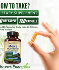 Best Multivitamin For Men Completely Men'S Multivitamins & Multiminerals With Over 20 Vitamins A, C, D, E, B12, Zinc & More Essential Vitamins For Men Energy, Focus & Immune Health. 120 Capsules
