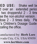 Herb Lore Iron Tonic Tincture - 4 oz - Natural Liquid Iron Supplement for Women, Men & Kids - Gentle Non Constipating Herbal Iron Drops to Support Healthy Iron Levels