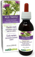 Naturalma Milk Thistle (Silybum Marianum) Fruit And Herb Alcohol-Free Tincture - 4 Fl Oz Liquid Extract In Drops - Herbal Supplement - Vegan