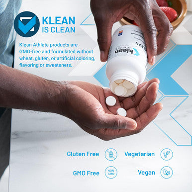 Klean Athlete Klean Zinc Support For Immune System Function Nsf Certified For Sport 100 Chewable Tablets Natural Orange Flavor