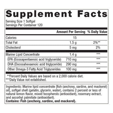 Metagenics OmegaGenics EPA-DHA 1000