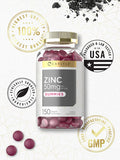 Zinc 50Mg Gummies | 150 Count | Vegan, Non-Gmo And Gluten Free Formula | Zinc Citrate Dietary Supplement | By Carlyle