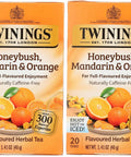 Twinings Lemon & Ginger, Caffeine-Free Herbal Tea Bags, 100 CT Box (1 Pack) | Spicy & Tangy, Ginger, Lemon Peel, Lemongrass, Blackberry Leaves, Soothe Digestion, 100 Foil Lined Individually Wrapped Bags