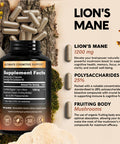 NUTRAHARMONY Vitamin B Complex Drops & Lions Mane Mushroom Capsules
