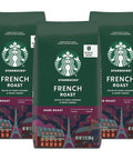 Starbucks Whole Bean Coffee, Dark Roast Coffee, French Roast, 100% Arabica, 1 bag (28 oz)