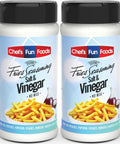 Gourmet Fries Seasonings Bottle, Salt and Vinegar, 12 Ounce