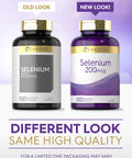 Yeast Free Selenium 200Mcg Supplement | 300 Capsules | Vegetarian, Non-Gmo, And Gluten Free Mineral Formula | L-Selenomethionine
