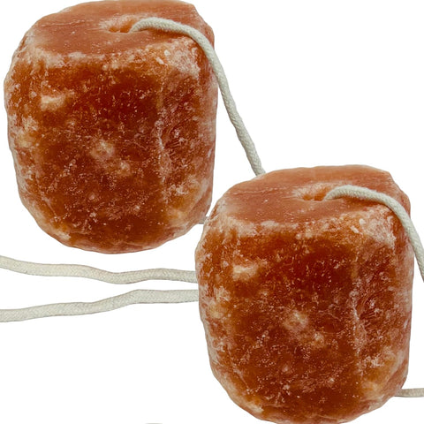 RoyalHouse 4.46.6 Lbs Himalayan Salt Lick for Horses Deer Goats and Livestock Salt Block on Rope (1 Pack) 100% Natural & Pure Mineral Salt with Minerals for Digestive Health Animal Treat