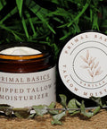 100% Grass Fed Grass Finished Whipped Vanilla Beef Tallow Moisturizer/Body Balm For Face, Body, Oily, Dry, Sensitive Skin -Contains Vitamins A, D, E, K -Usa Made