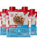SlimFast Meal Replacement Shake, Original Creamy Milk Chocolate, No Added Sugar, Meal Replacement Shakes, 10g Ready to Drink Protein, 5g Fiber, 25 Vitamins and Minerals, 11 Fl. Oz, 12 Count