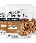Purely Elizabeth, Granola Vanilla Almond Butter MCT Grain Free, 8 Ounce