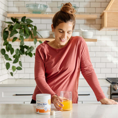 NativePath Organic Baobab Prebiotic Fiber Powder - Digestive Health Supplement - Natural Orange Flavor 30 Servings