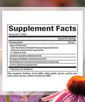 Natural Factors AntiV Formula Echinacea Supplement for Immune and Wellness Support Organic NonGMO 120 Softgels