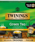 Twinings Lemon & Ginger, Caffeine-Free Herbal Tea Bags, 100 CT Box (1 Pack) | Spicy & Tangy, Ginger, Lemon Peel, Lemongrass, Blackberry Leaves, Soothe Digestion, 100 Foil Lined Individually Wrapped Bags