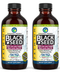 Amazing Herbs Premium Black Seed Oil - Gluten Free, Non Gmo, Cold Pressed Nigella Sativa Aids In Digestive Health, Immune Support, Brain Function, Joint Mobility - 4 Fl Oz (Pack Of 2)