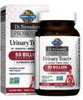 Garden of Life Dr. Formulated Probiotics Urinary Tract+ - Acidophilus Probiotic With Pacran Cranberry For Urinary Tract Health Digestive Balance - Gluten Dairy And Soy Free - 60 Vegetarian Capsules