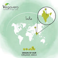 Organic Amla VegaveroÃƒâ€šÃ‚Â® | with 50% Vitamin C for Immune System* | The Only One with Extract & Powder: Higher Bioavailability | NO Additives | 100% Vegan | Ayurveda | 120 Capsules