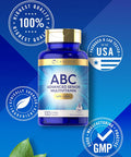 Carlyle Senior Multivitamin For Over 60 100 Caplets With Lutein & Lycopene Abc Advanced Supplement For Men And Women Non-Gmo, Gluten Free