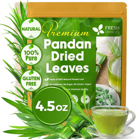 FreshDrinkUS Premium 2.1oz Natural Stevia Leaves 100% Pure Stevia Dried Leaves Zero Calorie Sweetener No Additives No Caffeine Vegan