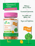 Vitamin C and Zinc Gummies for Kids | 36 Count | Vegan, Non-GMO, Gluten Free Supplement | by Lil' Sprouts