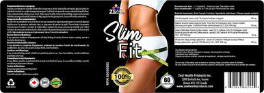 Zeal SlimFit, 60 Capsules, 1 Month supply