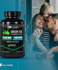 Healthfare Ecgg Green Tea Extract | 200 Capsules | Standardized To Contain 50% Egcg, 98% Polyphenols And 80% Catechins | Herbal Supplement Pills