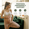 Barefoot Nutrition - Mums Pregnancy Support - Comprehensive Daily Nutrient Support for Before During and After Pregnancy - Contains Folic Acid Vitamin D3 B12 and More - 60 Vegan Capsules