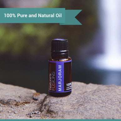 Nature s Fusions Sweet Marjoram 100% Pure and Essential Oils 15 mL