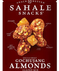 Sahale Snacks Pomegranate Vanilla Cashews, 4 oz Pouches (6 Packs) - Dry-Roasted Deluxe Mixed Nuts with Pomegranate Infused Apples & Madagascar Vanilla - Non-GMO, Kosher, & Certified Gluten-Free Snacks