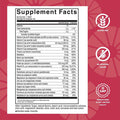 Celebrate Vitamins Multi Adek Chewables, Iron - Daily Bariatric Multivitamin, High Level Of Vitamins A, D, E, K & B12 For Duodenal Switch Surgery Patients - Berry Sorbert (60 Tablets)