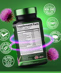 Liver Cleanse Detox and Support Supplement 21 Natural Herbs for Your Liver Advanced Formula for Enhanced Liver Health Contains Milk Thistle Extract Artichoke Dandelion and More