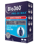 Bio360 Pro-30 MAX 30 Billion Bacteria from Natures Aid 60 Capsules