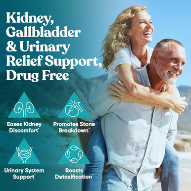 Eu Natural Chanca Piedra Stone Breaker Natural Dissolver Kidney Cleanse & Gallbladder Supplement Detoxify Urinary Tract Flush Impurities Clear System 60 Vegan Soft Capsules